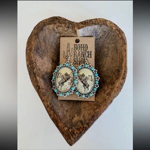 Cowboy Desert Rodeo Earrings